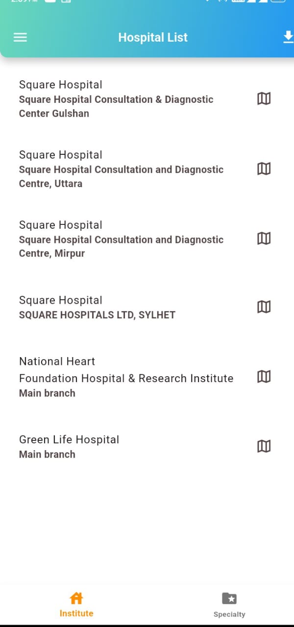 Mobile Application Landing Page